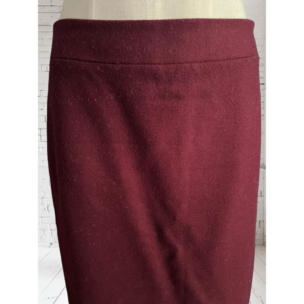 J. Crew Factory Womens Preppy Career Wool Blend The Pencil Skirt Size 4 - Picture 3 of 9